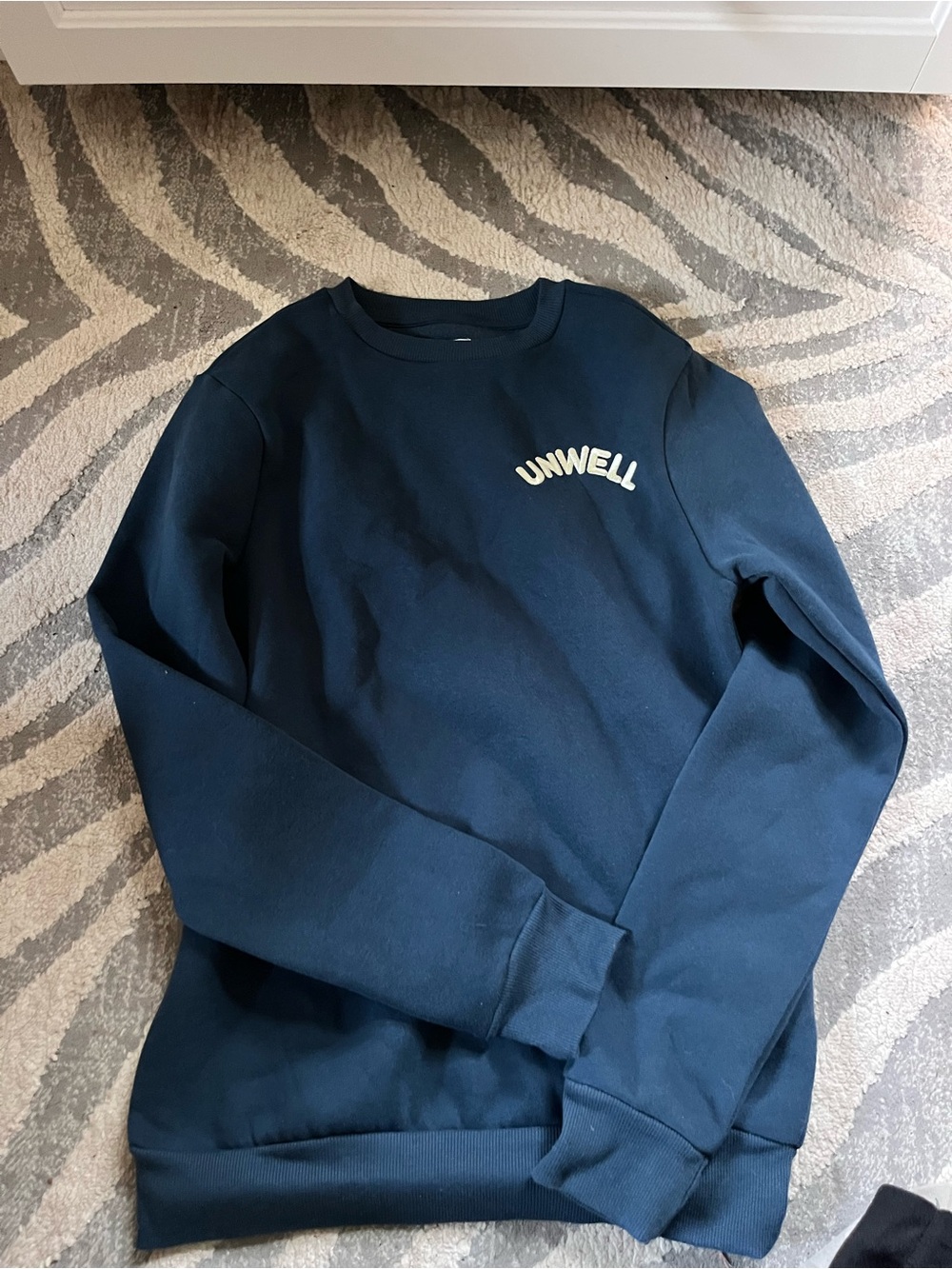 UNWELL call her daddy Women's Navy Crewneck Sweatshirt
